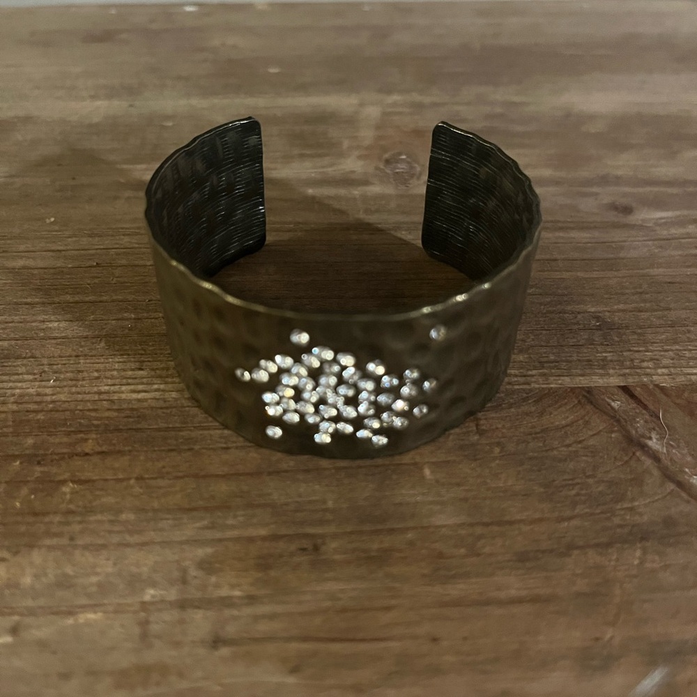 Paparazzi Gold Bracelet with Silver‎ Accents